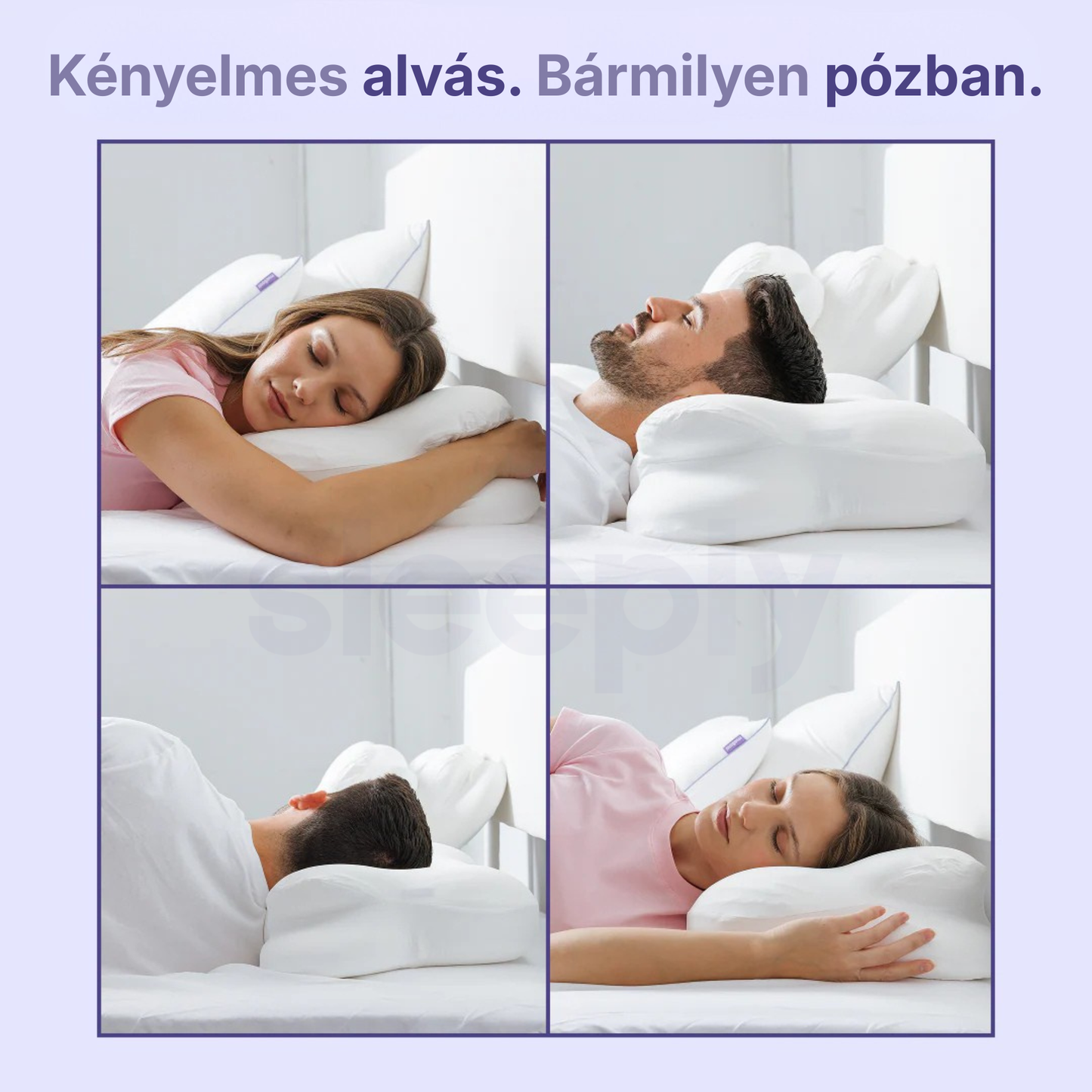 Sleeply™ – 2 az 1-ben Ergonomikus Alvópárna